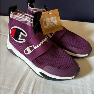Champions high top sneakers size 5